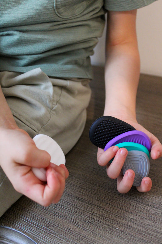 Rubber Worry Stone Set